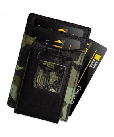 FIDELO Leather RFID Minimalist Wallet