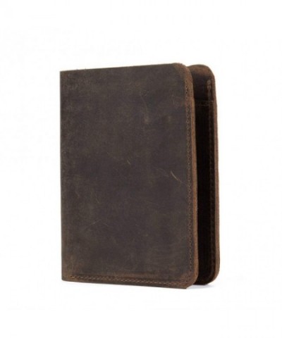 WESTBRONCO Credit Wallet Leather Wallets