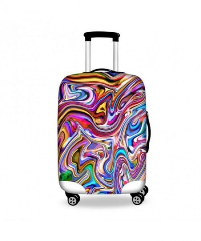 HUGS IDEA Striped Suitcase Protector