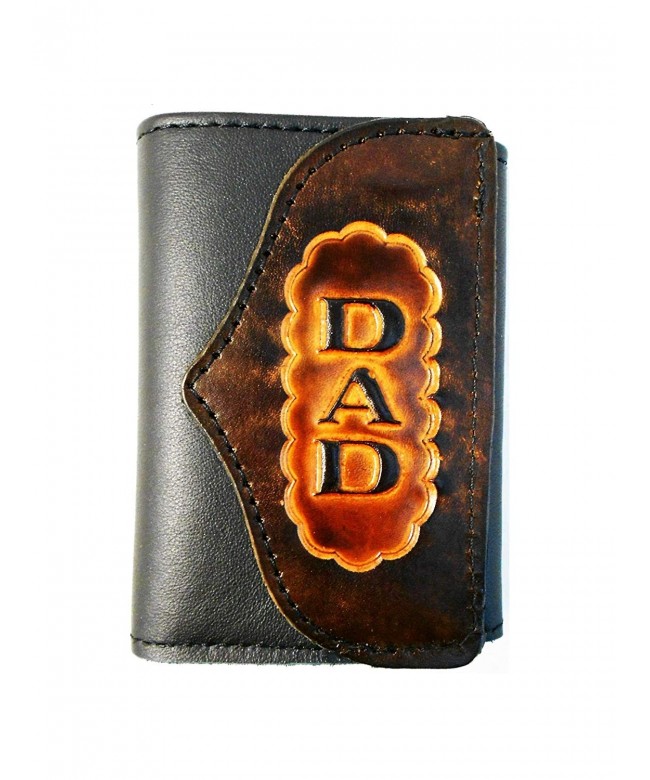 Hilltop Leather Company Handcrafted Trifold