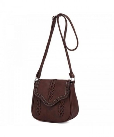Leather Shoulder Crossbody Messenger Handbag