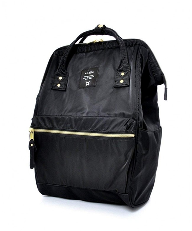 Anello Lightweight Nylon Square Rucksack