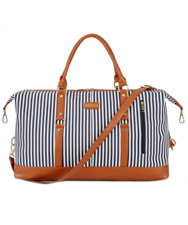 BAOSHA Canvas Weekender Overnight Oversized