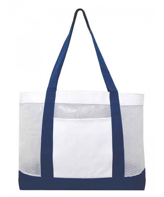 Mesh Tote Beach Bag Swimming
