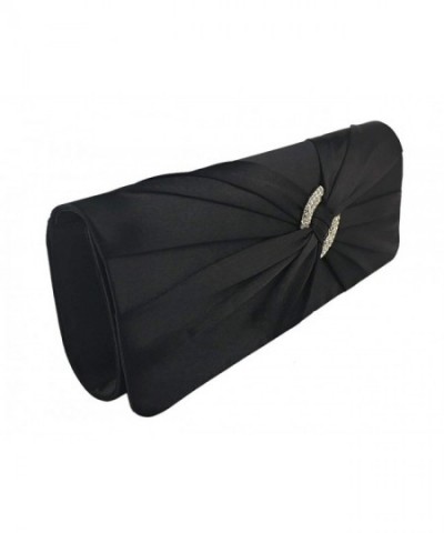 AITING Diamante Pleated Evening Handbag