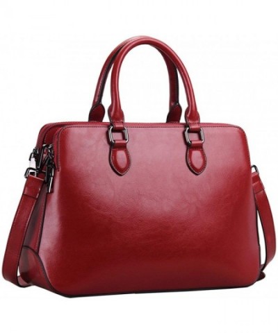 Leather Womens Handbags Shoulder Satchel