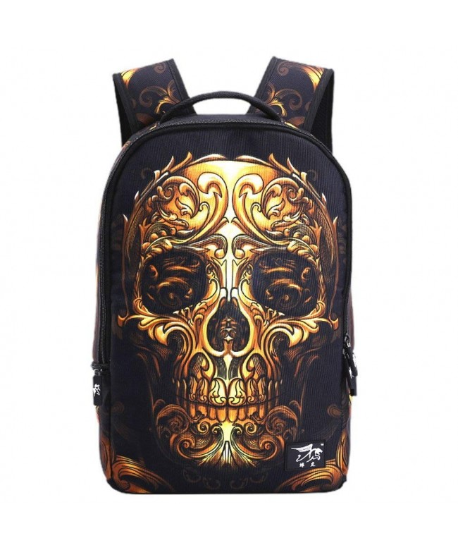 HANRUI Personalized Studded Backpack Bookbags