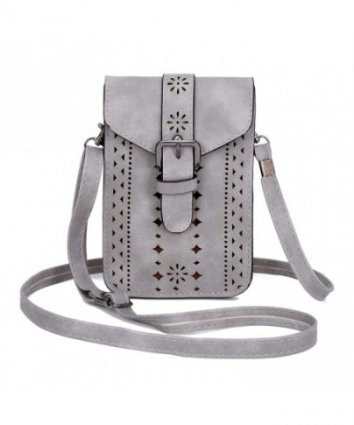 WOZEAH Roomy Pockets Crossbody Wallet