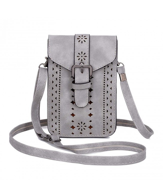 WOZEAH Roomy Pockets Crossbody Wallet