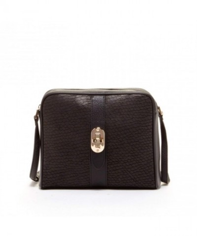 SUSU Leather Crossbody Mermaid Pattern