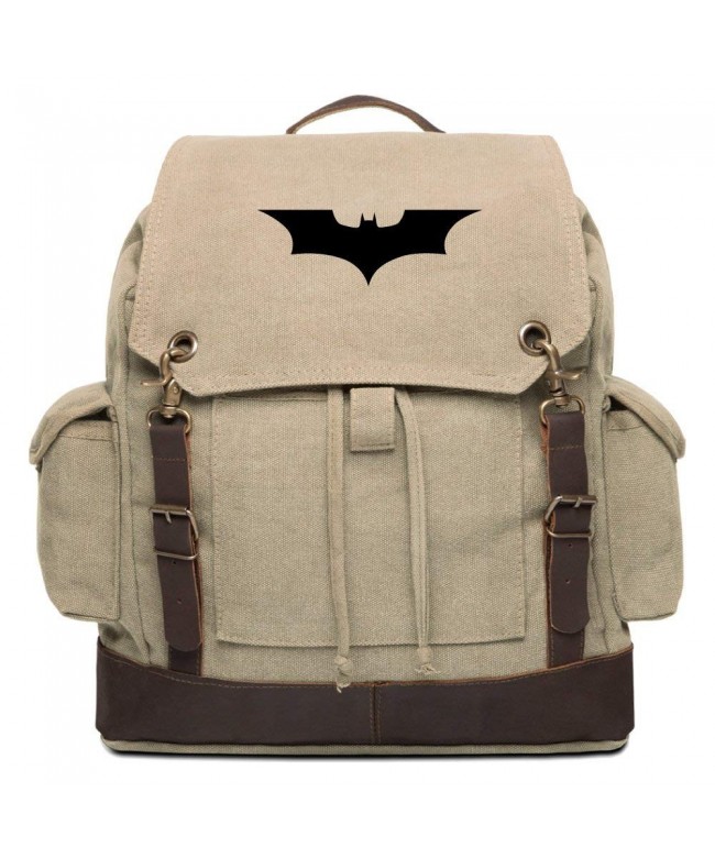 Batman Begins Rucksack Backpack Leather