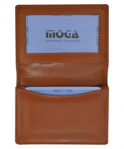 MW30070 BK Genuine Leather Credit Holder