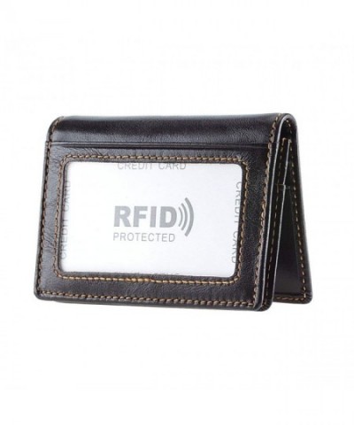 Genuine Leather Wallets Blocking Wallet