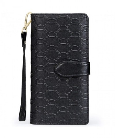 FOXER Leather Wallet Wristlet Capacity