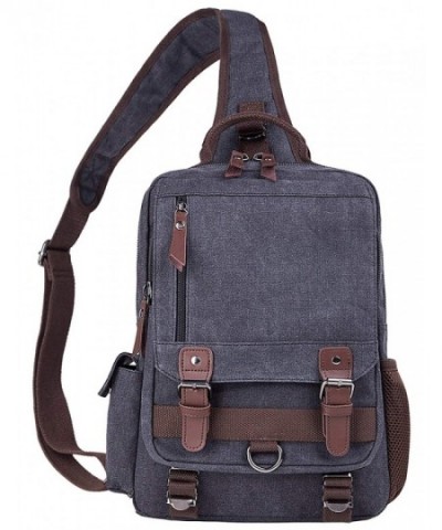 El fmly Canvas Messenger Sling Bag