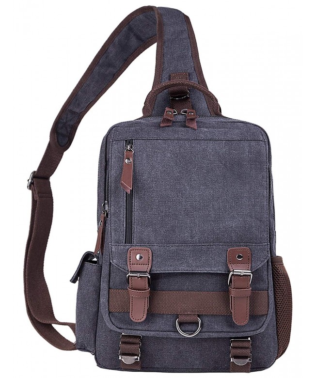 El fmly Canvas Messenger Sling Bag