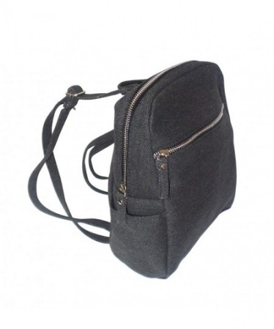Trendy Messenger Backpack BLANK CHARCOAL
