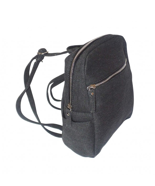 Trendy Messenger Backpack BLANK CHARCOAL