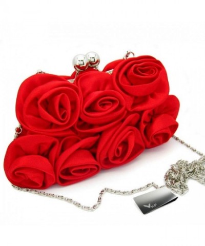 Missy Roses Clutch Purse Closure