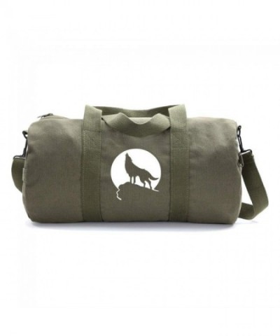 Howling Heavyweight Canvas Duffel Olive
