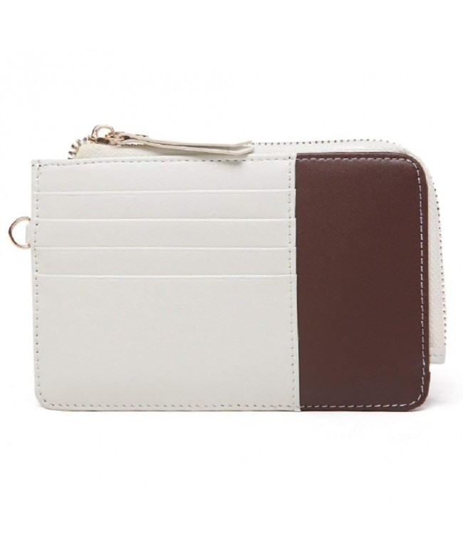 Zipper Wallet Womens Leather Holder