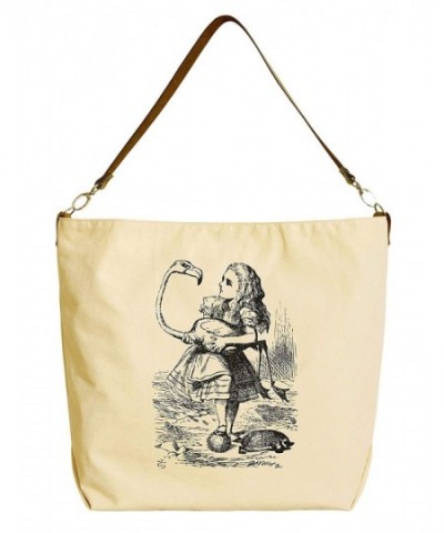 Wonderland Printed Canvas Leather WAS_29