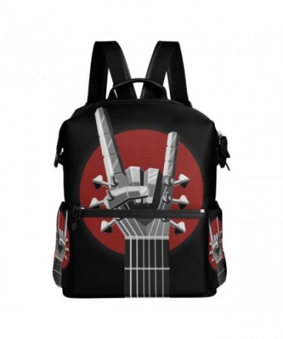 Guitar Lightweight Waterproof Backpack Travel Daypack