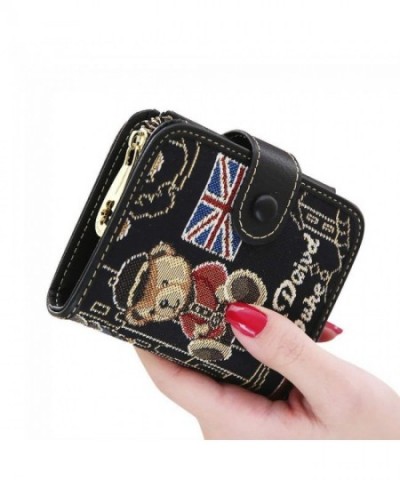 Woolala Womens Cartoon Compact Trifold
