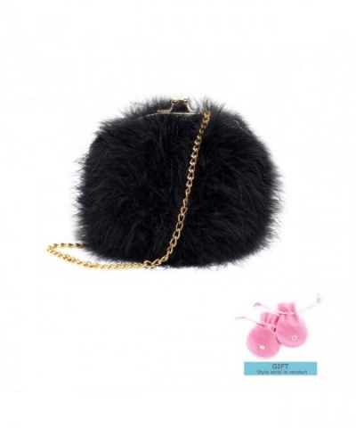 Zarapack Womens Genuine Feather Shoulder
