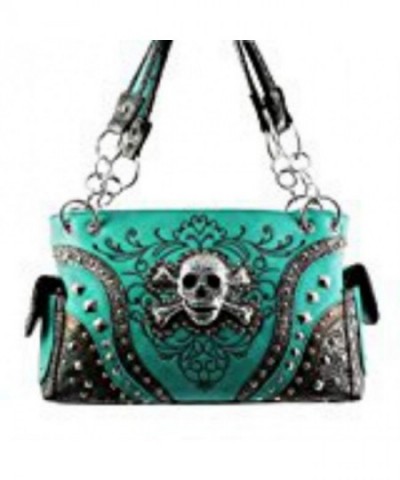 Concealed Handgun Carrying Rhinestone Crossbones
