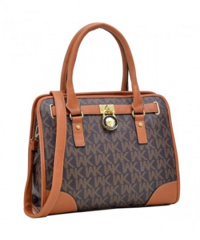 Satchel Designer Handbag Shoulder Padlock