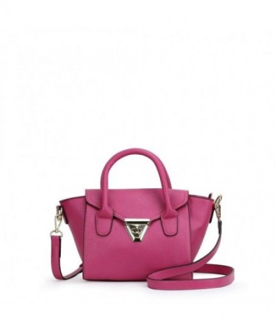 Darlings Mini Saffiano Satchel Pink