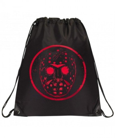 Jason Voorhees Friday Drawstring Black