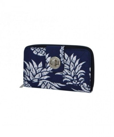 Southern Pineapple NGIL Quilted Wallet