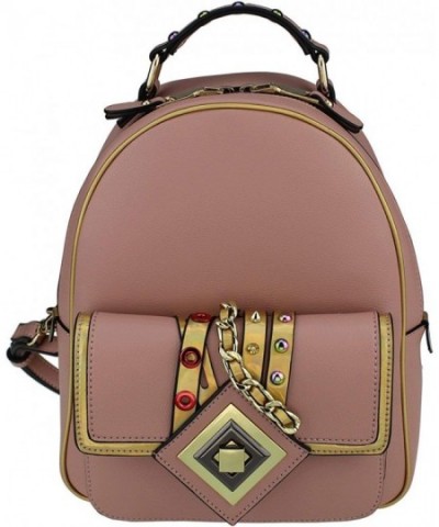 BRENTANO Vegan Fashion Backpack Metallic