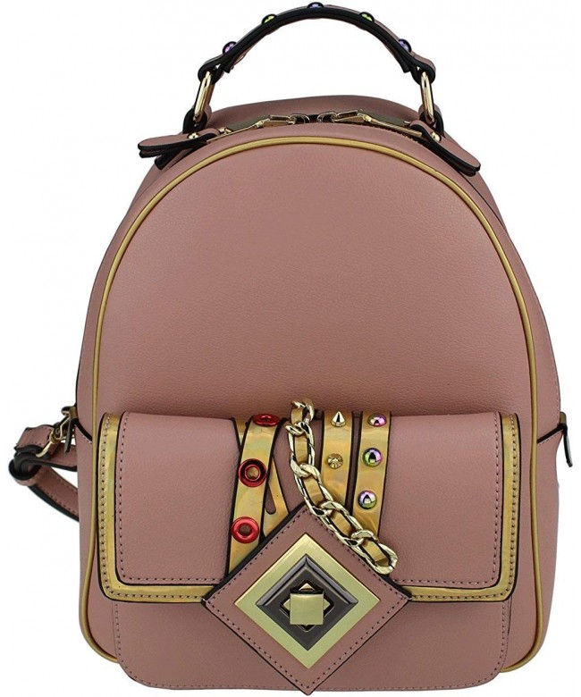 BRENTANO Vegan Fashion Backpack Metallic