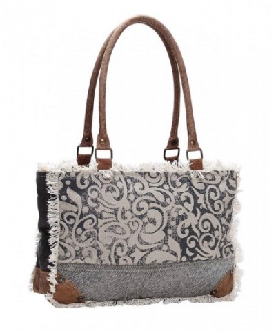 Myra Bag Swirls Upcycled Canvas