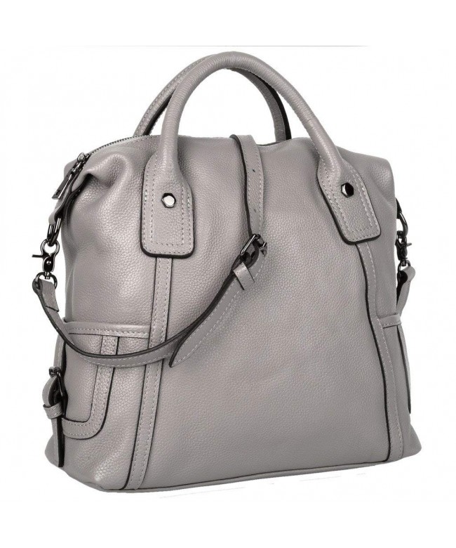 YALUXE Womens Genuine Leather Shoulder