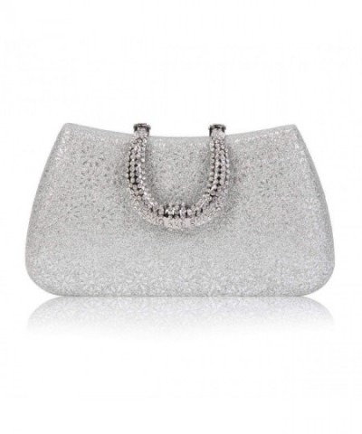 Damara Rhinestones Hardcase Embossed Evening