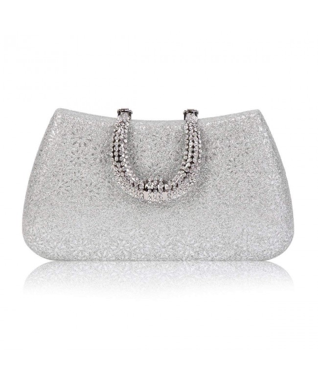 Damara Rhinestones Hardcase Embossed Evening