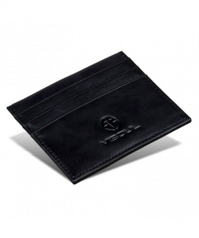 Blocking Leather Credit Holder Wallet
