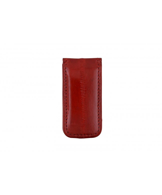 Skin Leather Magnetic Money Marshal