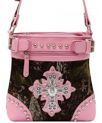 Camouflage Studded Handbag Western Shoulder