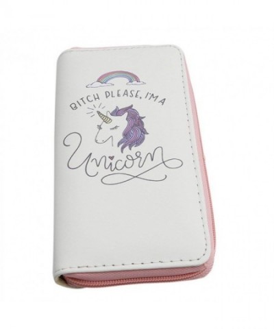 HENGSONG Women Unicorn Wallet Shopping
