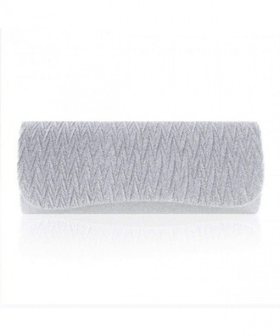 Damara Glitter Shimmer Pleated Evening