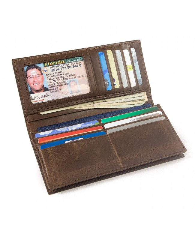 RFID Wallet Checkbook Electronic Pickpocketing