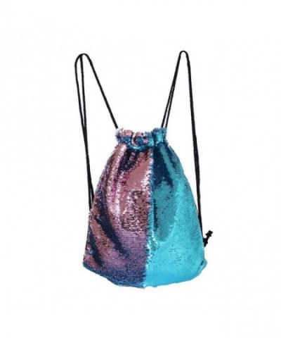 Clearance Drawstring Reversible Backpack Sackpack