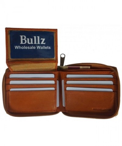 Around Bifold Wallet Genuine Leather