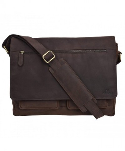 Genuine Leather Messenger Bag Women
