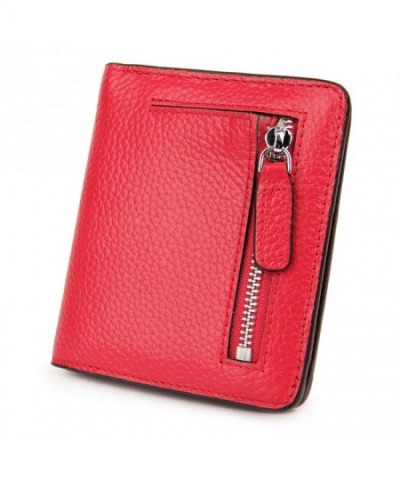 Yafeige Blocking Compact Bi fold Leather